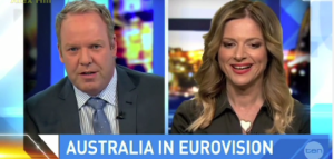 Who will represent Australia at Eurovision?