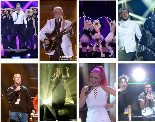 Andra Chansen Duels for Melodifestivalen 2015