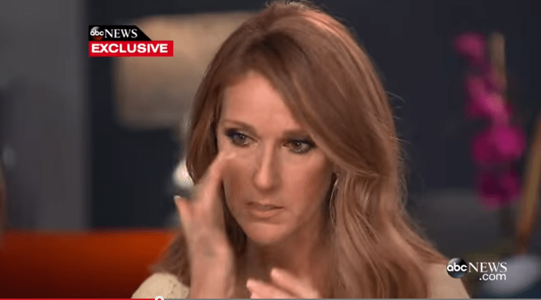 Celine Dion speaks of her husbands battle against cancer. Photo : YouTube