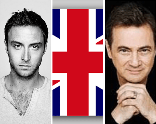 Christer and Mans take to the stage in London