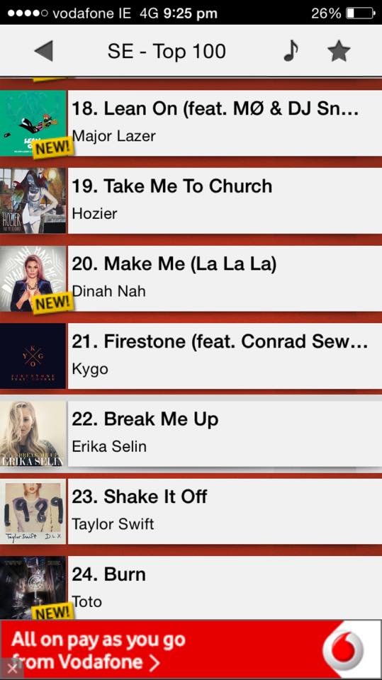 Erika Selin Swedish iTunes