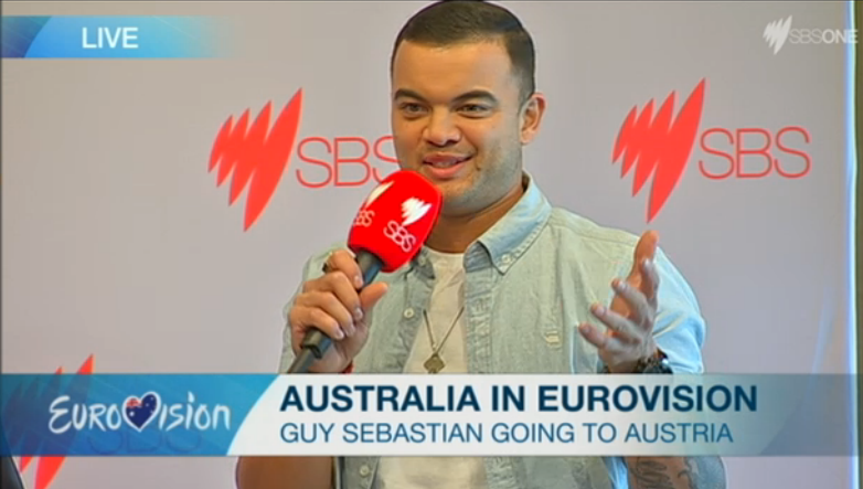 Guy Sebastian for Eurovision 2015