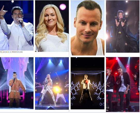 Melodifestivalen Direct To Final Singers