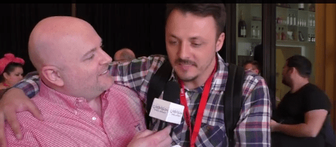 Eurovision Ireland meets Daniel Kajmakoski at Eurovision in Concert. Photo : Eurovision Ireland