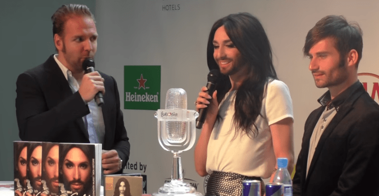 Conchita and OGAE Austria. Photo : Eurovision Ireland