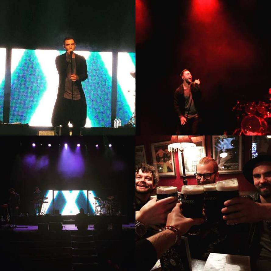 Måns in Dublin. Photo : Facebook