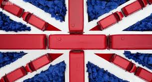 Union Flag of buses