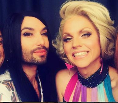 Conchita and Courtney