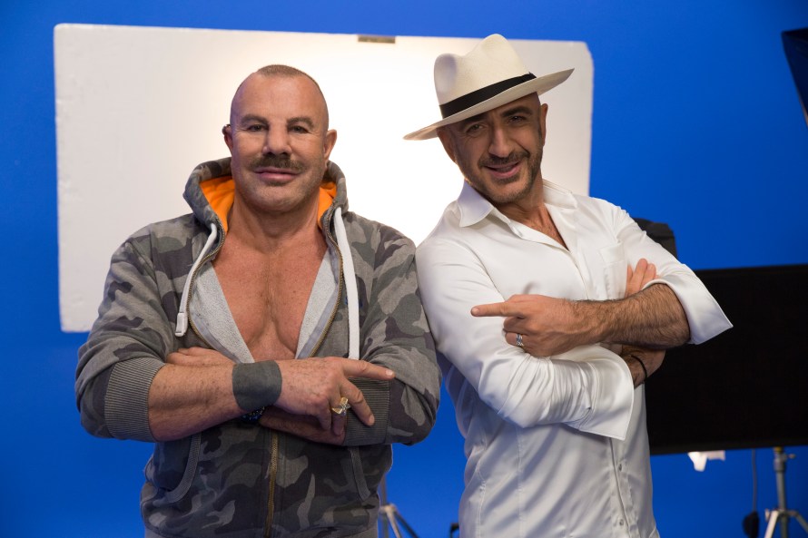 Manfred T. Mugler and Serhat -- Julien Berger @ wibmedia