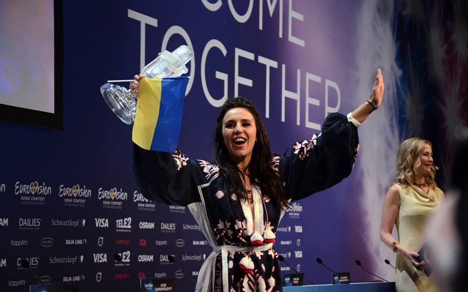 Jamala Wins Eurovision. Photo : Eurovision Ireland