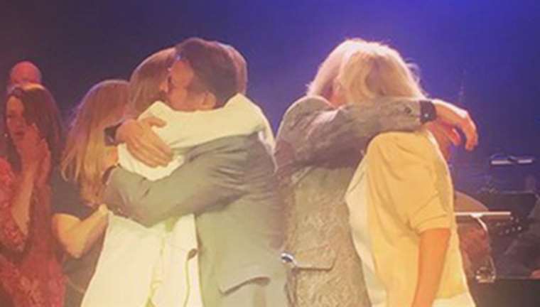 Abba Reunite for 50th Celebrations. Image from Per Sundin Instagramkonto @perurban
